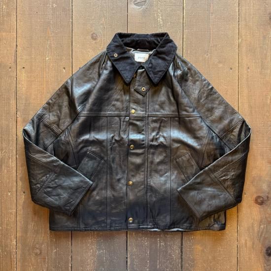 YOUSED REMAKE LEATHER DRIVERS JACKET