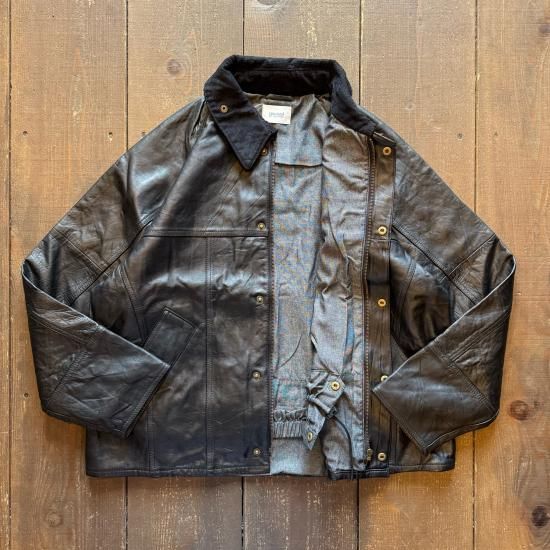 新品【Yoused / ユーズド】Leather Drivers Jacket - レザージャケット