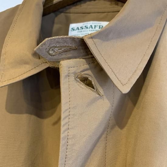 SASSAFRAS 60/40 クロス COAT SASSAFRAS】 Gardening At Night Coat 60/40 ササフラス