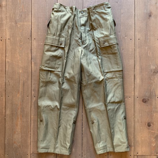MILITARY DEADSTOCK】 Dutch Army Double Face Field Cargo Pants 