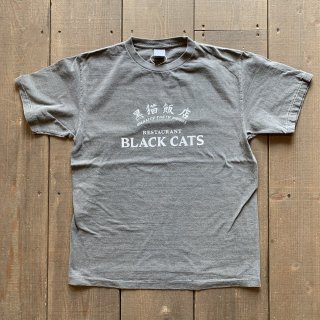 【ORDINARY FITS】 PRINT TEE 『BLACK CAT』 オーディナリーフィッツ プリントT