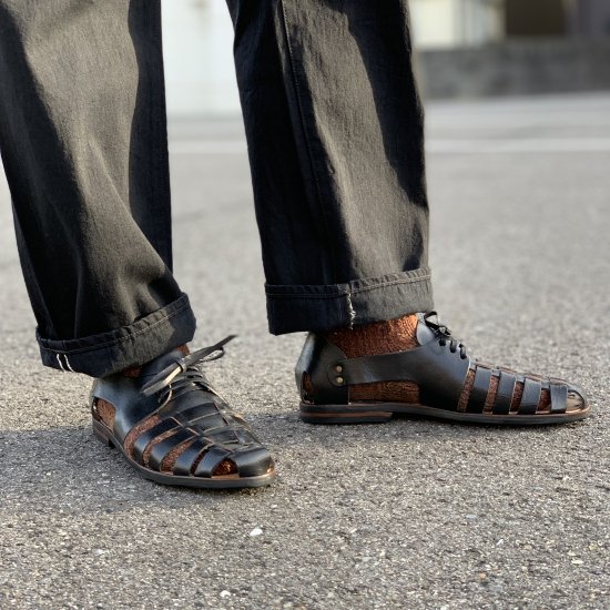 CABOCLO/カボクロ】 SALVADOL Leather Sandal レザーサンダル