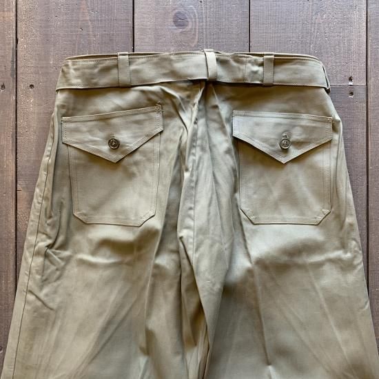 MILITARY DEADSTOCK】50's MOTOR CYCLE PANTS イタリア軍 MILITARY DEADSTOCK】50's MOTOR CYCLE PANTS イタリア軍