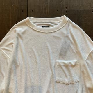 <img class='new_mark_img1' src='https://img.shop-pro.jp/img/new/icons47.gif' style='border:none;display:inline;margin:0px;padding:0px;width:auto;' />SUNNY SPORTS Biggest Pile Pocket Tee ˡݡ ѥT WHITE