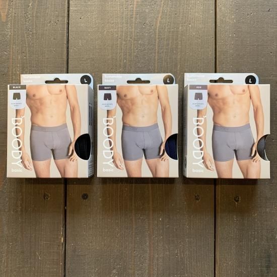 まとめ買い20個セット 】 BOODY メンズ ボクサー Sサイズ ブラック 
