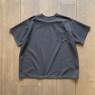 【Necessary or Unnecessary】 DELTA SPORTS BLACK 鹿の子Tシャツ  