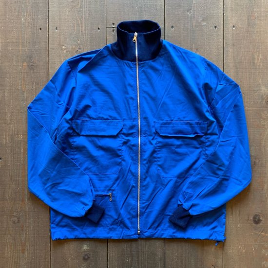 MILITARY DEADSTOCK SWEDISH ARMY Light Weight Track Jacket "BLUE