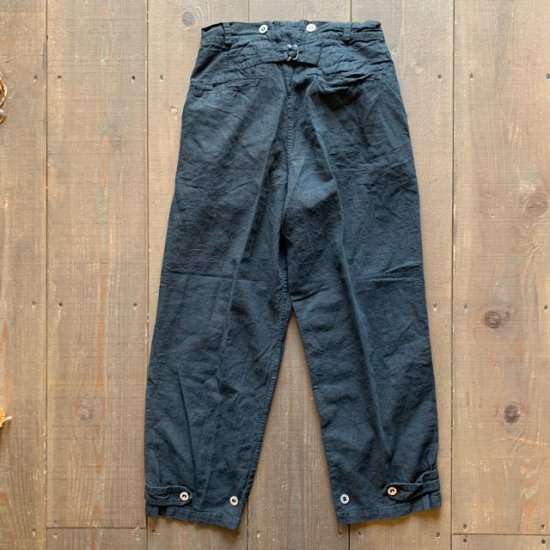 【MILITARY】 French Work Bourgeron Pants 