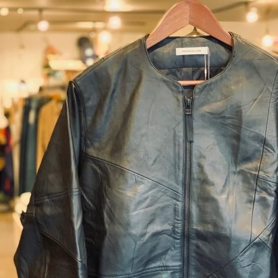 ESTROISLOSE】 LEATHER BLOUSON エストゥロワルーズ レザーブルゾン ...