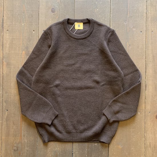 NITTO KNITWEAR】YOURI KNITTED SWEATER CREW Made in FRANCE