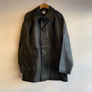 【MILITARY DEADSTOCK】 90’s French Army Leather Jacket 