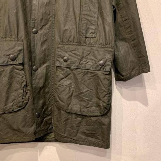Vintage Barbour】 1989年製 BORDER C36 SAGE バブアー ボーダー Vintage Barbour】 1989年製 BORDER C36 SAGE バブアー ボーダー