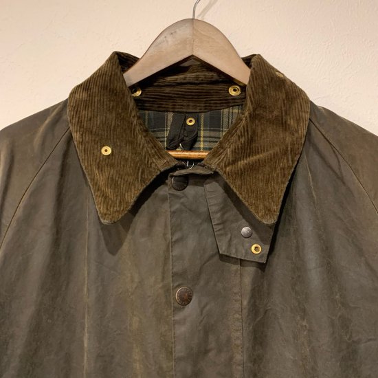 Vintage Barbour】 1994年製 MOORLAND C46 OLIVE バブアー ムーア