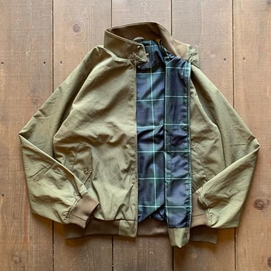 Old BARACUTA バラクータG9 ハリントンジャケット　トップボタン外れ