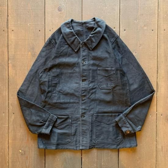 SPECIAL！【Vintage Item】 40's French Work Moleskin Jacket 