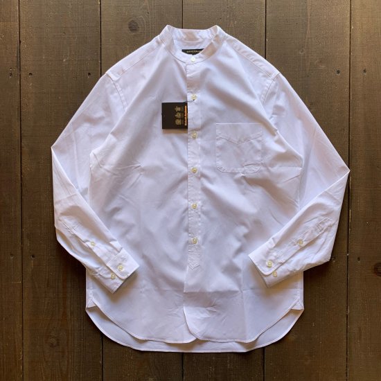 Kinloch Anderson】 Officer Band Collar Shirts 