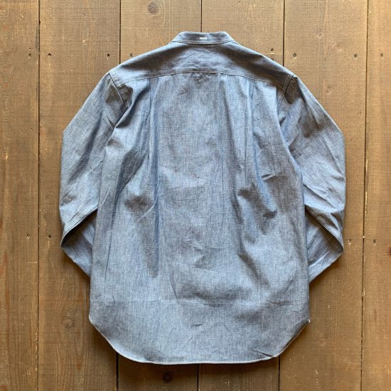 【Kinloch Anderson】 Officer Band Collar Shirts 