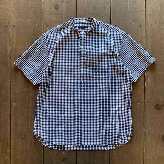 【Kinloch Anderson】 Officer Band Collar Pullover Shirts 