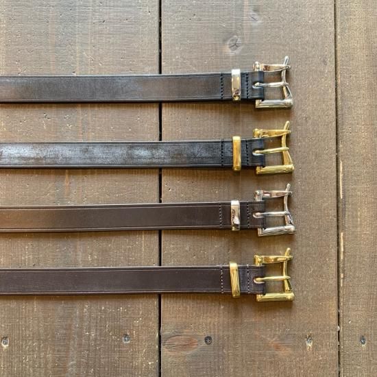 HERALDIC BELTS】 Bridle Leather Quick Release Belts 30mm