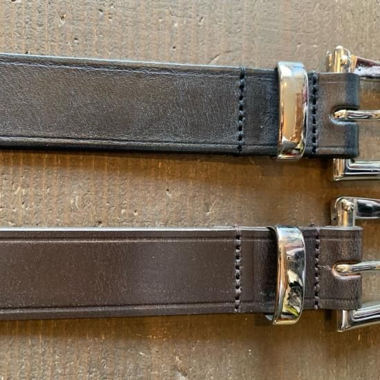 HERALDIC BELTS】 Bridle Leather Quick Release Belts 30mm