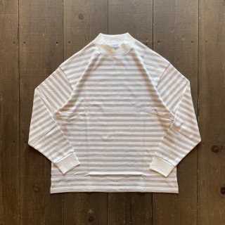 <img class='new_mark_img1' src='https://img.shop-pro.jp/img/new/icons20.gif' style='border:none;display:inline;margin:0px;padding:0px;width:auto;' />ORDINARY FITS Mockneck Pullover Border L/S Tee 