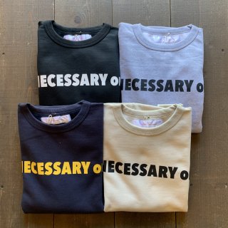 <img class='new_mark_img1' src='https://img.shop-pro.jp/img/new/icons5.gif' style='border:none;display:inline;margin:0px;padding:0px;width:auto;' />【Necessary or Unnecessary】 Sweat Crew 