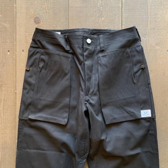 【SASSAFRAS】 Digs Crew Pants 4/5 