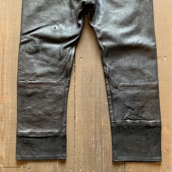 brunaboinne BOBBIE ブルーナボイン レザー パンツ but BRÚ NA BÓINNE【BUT】“BOBBIE” leatherpants | BAKU