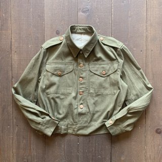 <img class='new_mark_img1' src='https://img.shop-pro.jp/img/new/icons47.gif' style='border:none;display:inline;margin:0px;padding:0px;width:auto;' />SPECIALMILITARY DEADSTOCK 50's British Army Vintage Green Denim Jacket