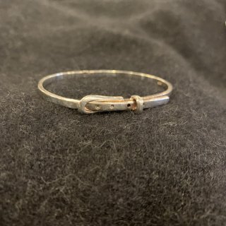 Vintage Item 50's Vintage Mexican Silver Bangle 