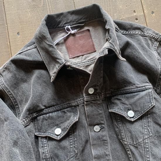 KAPTAIN SUNSHINE】 Washed Denim Trucker Jacket No.3 