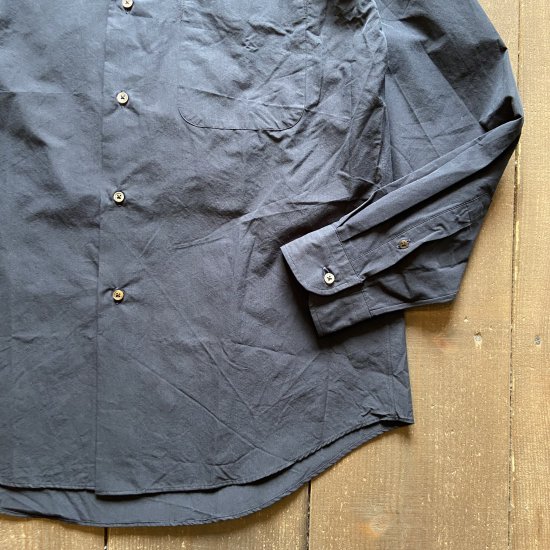 【KAPTAIN SUNSHINE】 Cotton Semi Spread Collar Shirt 