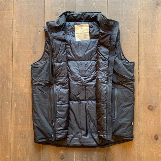 BAF社 ECWCS LEVEL7 PRIMALOFT VEST BLACK BAF社 ECWCS LEVEL7 PRIMALOFT VEST BLACK (レベル7 エク