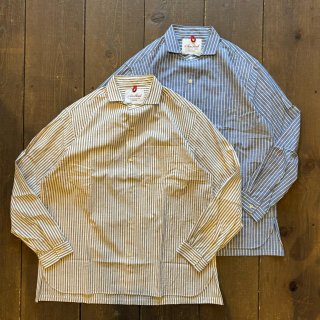 <img class='new_mark_img1' src='https://img.shop-pro.jp/img/new/icons5.gif' style='border:none;display:inline;margin:0px;padding:0px;width:auto;' />Le sans Pareil  French Work Shirt Stripe 