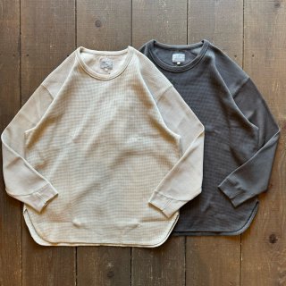 CURLY&Co. Crew Neck Waffle L/S Tee 