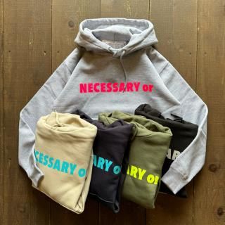 Necessary or Unnecessary NOUN Sweat Parka 