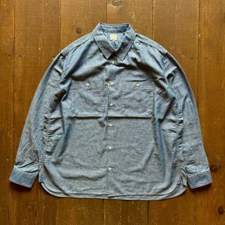 <img class='new_mark_img1' src='https://img.shop-pro.jp/img/new/icons5.gif' style='border:none;display:inline;margin:0px;padding:0px;width:auto;' />ORDINARY FITS Chambray Work Shirts 