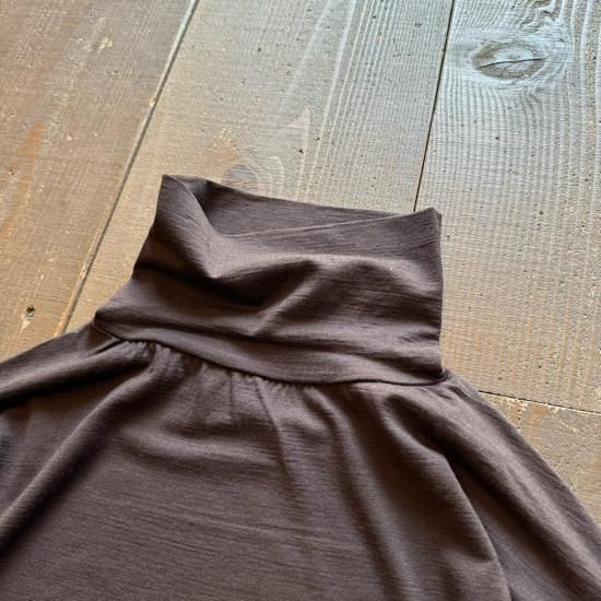 KAPTAIN SUNSHINE】 Super Soft Merino Tenjiku High Neck L/S Tee