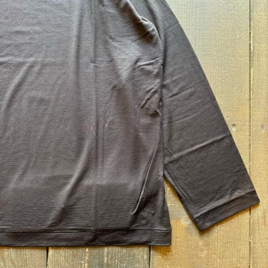 KAPTAIN SUNSHINE】 Super Soft Merino Tenjiku High Neck L/S Tee