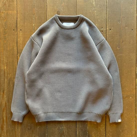 Fresh Service】 DELTA SLX CREW NECK KNIT 