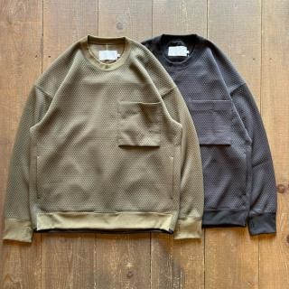 CURLYCo. Micro Quilting Jacquard Pullover 