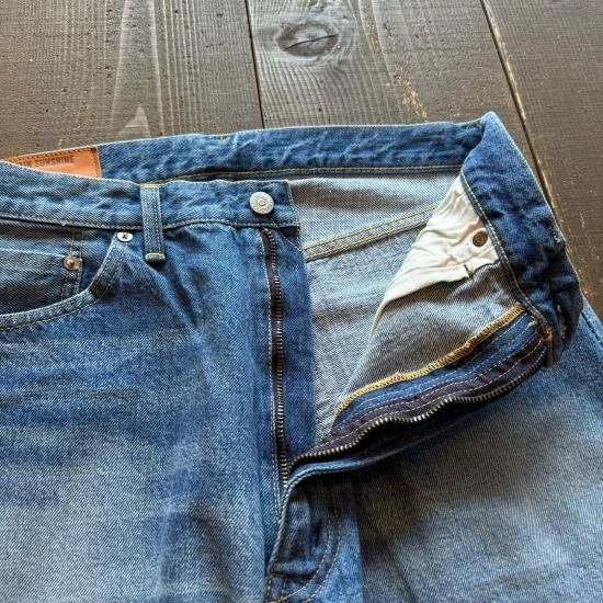 KAPTAIN SUNSHINE】 5P Zipper Front Denim Pants 