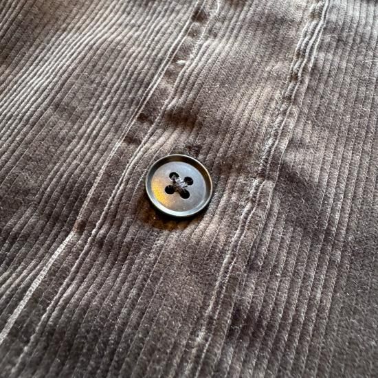 【KAPTAIN SUNSHINE】Corduroy Shirt Jacket KAPTAIN SUNSHINE 〉 ⁡ “Corduroy C.P.O Shirt Jacket” COL