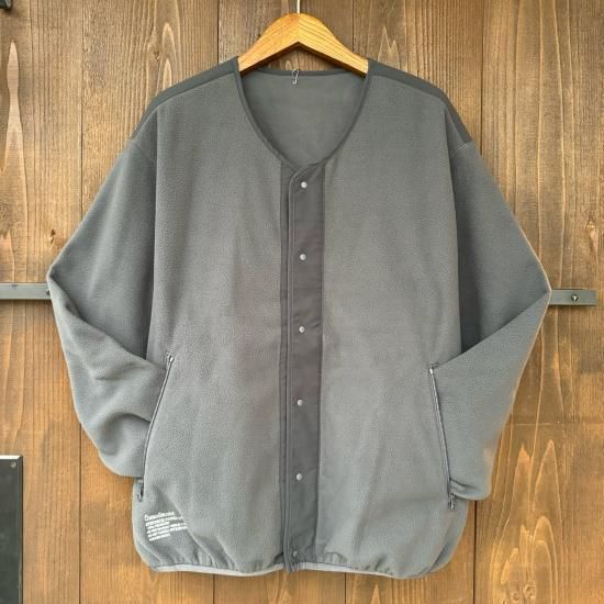 Fresh Service】 Synthetic Fleece Cardigan Fresh Service】 Synthetic Fleece Cardigan