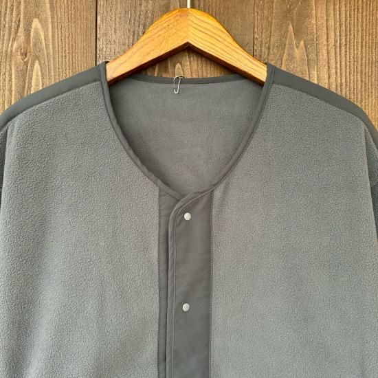 Fresh Service】 Synthetic Fleece Cardigan Fresh Service】 Synthetic Fleece Cardigan
