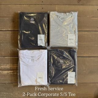 <img class='new_mark_img1' src='https://img.shop-pro.jp/img/new/icons5.gif' style='border:none;display:inline;margin:0px;padding:0px;width:auto;' />Fresh Service 2-Pack Corporate S/S Tee 