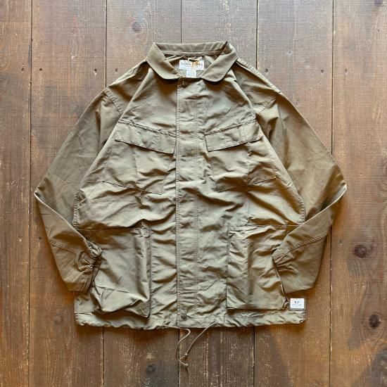 ササフラスDigs Crew Protective Jacket 60/40 S SASSAFRAS『DIGS CREW PROTECTIVE JACKET(60/40)』(OLIVE