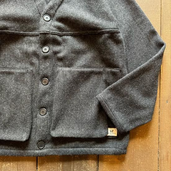 SASSAFRAS】 Digs Crew Cardie Jacket 
