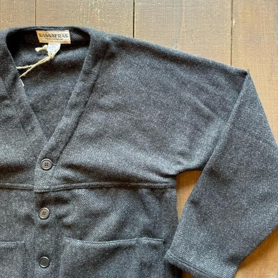 SASSAFRAS】 Digs Crew Cardie Jacket 
