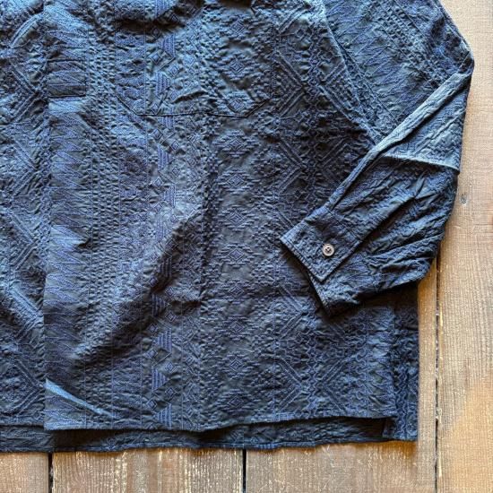 KAPTAIN SUNSHINE】 Standcollar Smock 